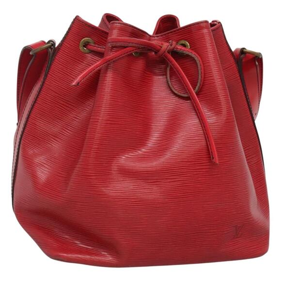LOUIS VUITTON Epi Petit Noe Shoulder Bag Red M44107 - Picture 1 of 16